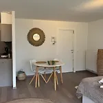 Met Tuintje Nabij Hond Welkom